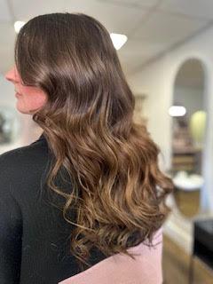 Hair after extensions at Astair Organic Hair, example 1